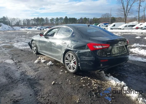 2017 Maserati Ghibli S Q4 z USA, uszkodzony, nr VIN ZAM57RTLXH1221571